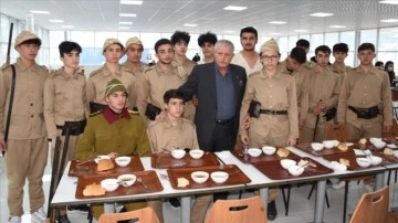 Amasya Belediyesinde 'Çanakkale menüsü' ikramı