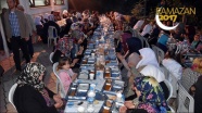 Amasya'da şehit babası iftar verdi