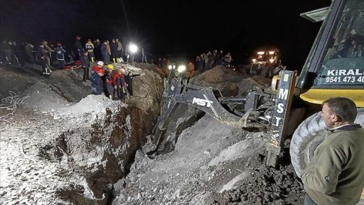 Amasya'da sondaj çalışması sırasında meydana gelen göçükte 2 işçi öldü