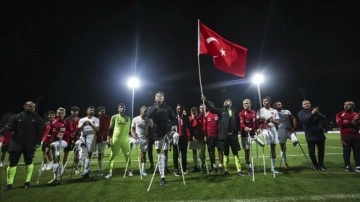 Ampute Futbol Milli Takımı yarı finale yükseldi