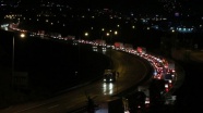 Anadolu Otoyolu'nda araç yoğunluğu artıyor