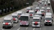 Ankara'da Zeytin Dalı Harekatı'na destek konvoyu