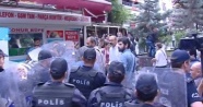 Ankara’daki izinsiz eyleme polis müdahalesi