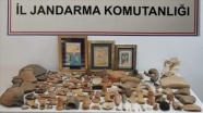 Antalya'da Likya ve Roma dönemine ait olduğu değerlendirilen 274 tarihi eser ele geçirildi