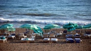 Antalya&#039;da seçim nedeniyle sahiller boş kaldı