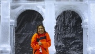 Antalya&#039;da sıcak havada kar ve buz keyfi