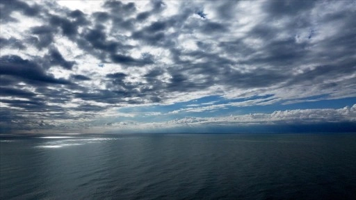 Antalya'da yağışın ardından oluşan bulutlar dronla görüntülendi