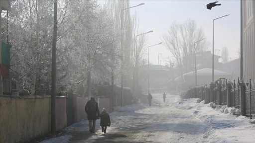 Ardahan'da dondurucu soğukların etkisi sürüyor