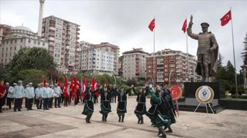 Atatürk'ün Rize'ye gelişinin 100. yıl dönümü törenle kutlandı