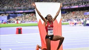 Atletizm kadınlar 3 bin metre engellide Bahreynli Winfred Yavi altın madalya elde etti