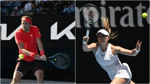 Avustralya Açık'ta Zverev ve Badosa yarı finale kaldı