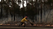 Avustralya’nın Fraser Adası’ndaki yangın yerleşim yerlerini tehdit ediyor