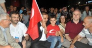 Aydın'da son 'demokrasi nöbeti' coşku içinde geçti