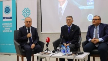 Azerbaycan Uluslararası Maarif Okulları, Nobel ödüllü bilim insanı Aziz Sancar'ı ağırladı