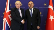 Bakan Çavuşoğlu ile İngiliz mevkidaşı Johnson görüştü