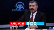 Bakan Koca AA Editör Masası'nın konuğu