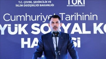 Bakan Kurum: Yüzyılın konut projesinin ilk gününde toplam 507 bin 937 başvuru yapıldı