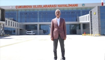 Bakan Uraloğlu, açılışa hazırlanan Çukurova Uluslararası Havalimanı'nı inceledi