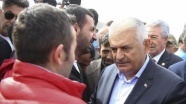 Başbakan Yıldırım'dan Doğubeyazıt'a taziye ziyareti