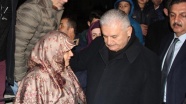 Başbakan Yıldırım'dan şehit ailesine ziyaret