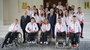 Başbakan Yıldırım Rio'da madalya alan sporcuları kabul etti