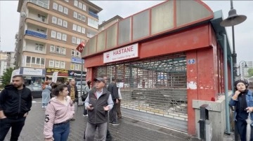 Başkentte dünkü sağanak nedeniyle metro hattının bazı istasyonları hizmet dışı kaldı