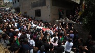 Batı Şeria&#039;da düzenlenen cenaze törenlerinde İsrail&#039;e öfke