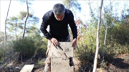 Bayırbucak Türkmenleri, Esed rejiminin yıktığı mezarlığı eski haline getirmek için çalışıyor