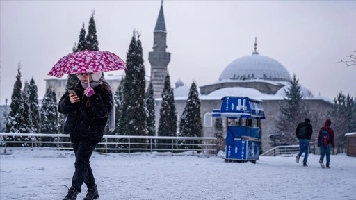 Bazı illerde kar etkili oldu