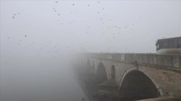 Bazı illerde yoğun sis hayatı zorlaştırıyor