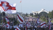 Belarus’ta protestolar Cumhurbaşkanlığı Sarayı önünde sürdü