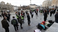 Belçika&#039;da iklim değişikliğine dikkat çekmek için gösteri düzenlendi
