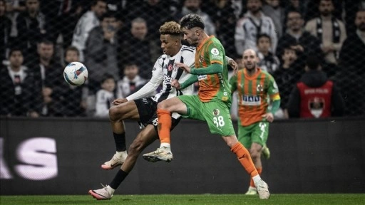 Beşiktaş ile Corendon Alanyaspor berabere kaldı