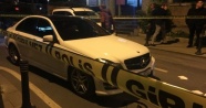 Beşiktaş’ta gece kulübü önünde silahlı kavga : 2 yaralı