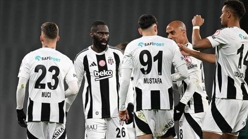 Beşiktaş, Türkiye Kupası'nda çeyrek final yolunda avantaj yakaladı