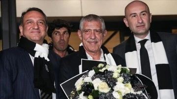 Beşiktaş'ın yeni teknik direktörü Fernando Santos, İstanbul'a geldi