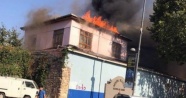 Beyoğlu'nda kadınlar hamamında yangın