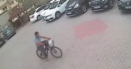 Bisiklet hırsızı polisten kaçamadı