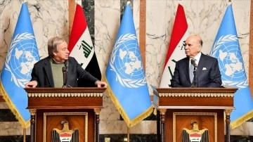 BM Genel Sekreteri Gutteres'ten 6 yıl sonra Irak'a ilk ziyaret