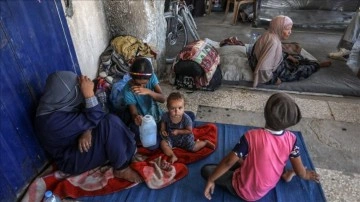 BM: Tahliye bölgelerinde kalan birçok Gazzeli zorlu koşullar karşısında bitkin