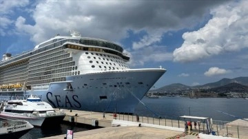 Bodrum'a 'Odyssey of the Seas' ile 3 bin 693 yolcu geldi