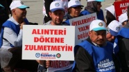 Bolu'da işten çıkarılan işçilerin oturma eylemi devam ediyor