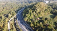 Bolu Dağı geçişinde araç yoğunluğu yaşanıyor