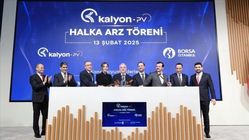 Borsa İstanbul'da gong Kalyon PV için çaldı