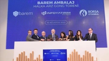 Borsa İstanbul’da gong Barem Ambalaj için çaldı