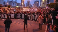 Brezilya'da genel grevde çatışmalar yaşandı