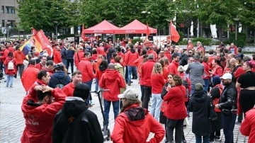Brüksel'de "kemer sıkma politikaları" protesto edildi