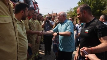 Bulgaristan Başbakanı Glavçev'den yangın söndürme desteği için Türkiye'ye teşekkür
