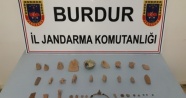 Burdur’da tarihi eser operasyonu