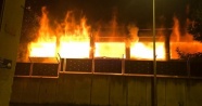 Bursa'da bir okulda yangın